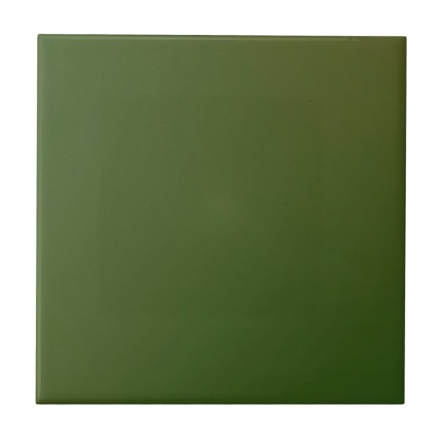 Home Decor Accents Olive Green Fade Tile (Front)