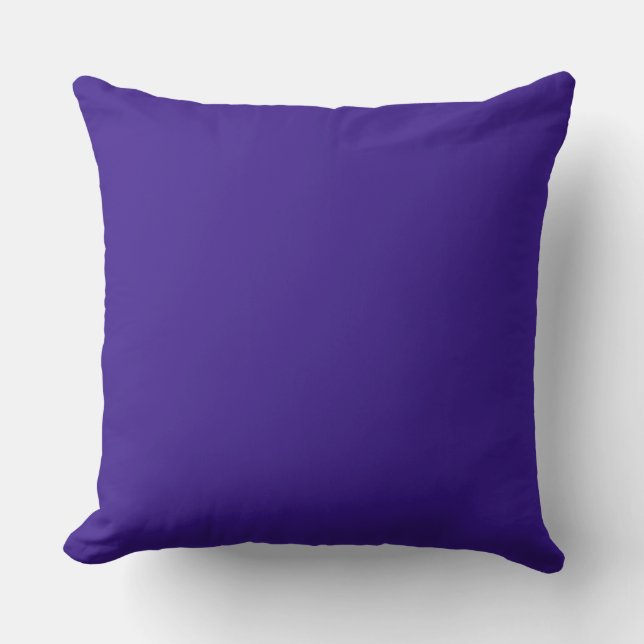 Home Decor Accents Royal Purple Cushion (Front)