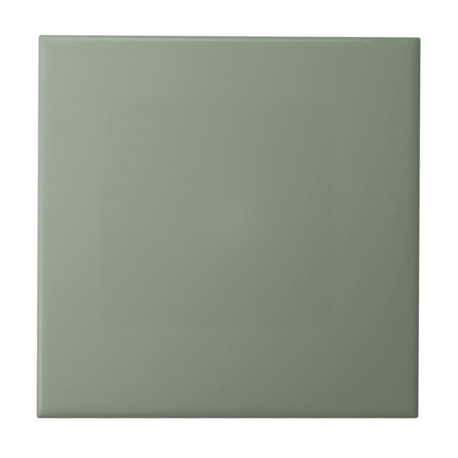 Home Decor Accents Sage Green Tile (Front)