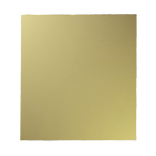 Home Decor Accents Soft Gold Notepad
