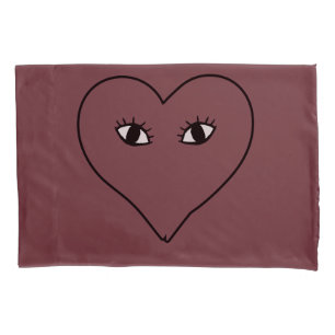 Home Decor Face Heart Pillowcase