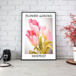 Home Decor Wall Art Canvas<br><div class="desc">Step into a world of bohemian charm and mid-century nostalgia with this captivating printable painting. Inspired by the vibrant energy of a flower market,  this boho-style artwork brings a touch of whimsy and hope to your space.</div>