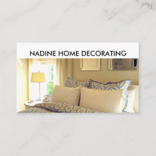 Home Decorating Business Card