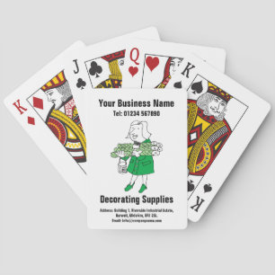 Home Decorating Supplies Playing Cards