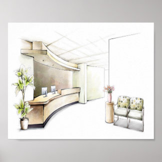 Home Decoration Colour Pencil Artwork