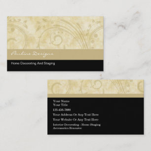 Home Decorator Business Cards