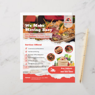 Home Delivery Service Flyer