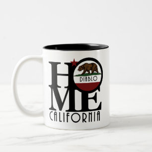 HOME Diablo California 11oz Two-Tone Coffee Mug