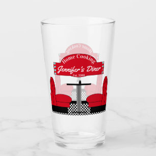 Home Diner Kitchen Restaurant Soda Pop Tea Beer Glass
