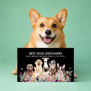 Home Dog Boarding Family Pet Care Business Card
