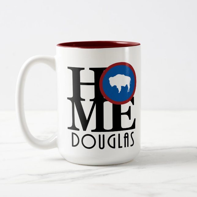 HOME Douglas Wyoming 15 Two-Tone Coffee Mug (Left)