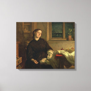 Home Dreams, 1869 (oil on canvas laid down on pane Print