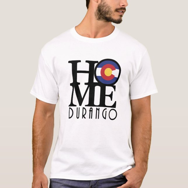 HOME Durango Colorado T-Shirt (Front)