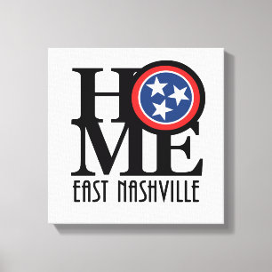 HOME East Nashville Canvas Print