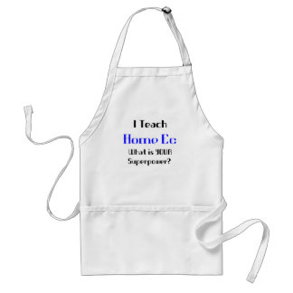 home ec teach standard apron