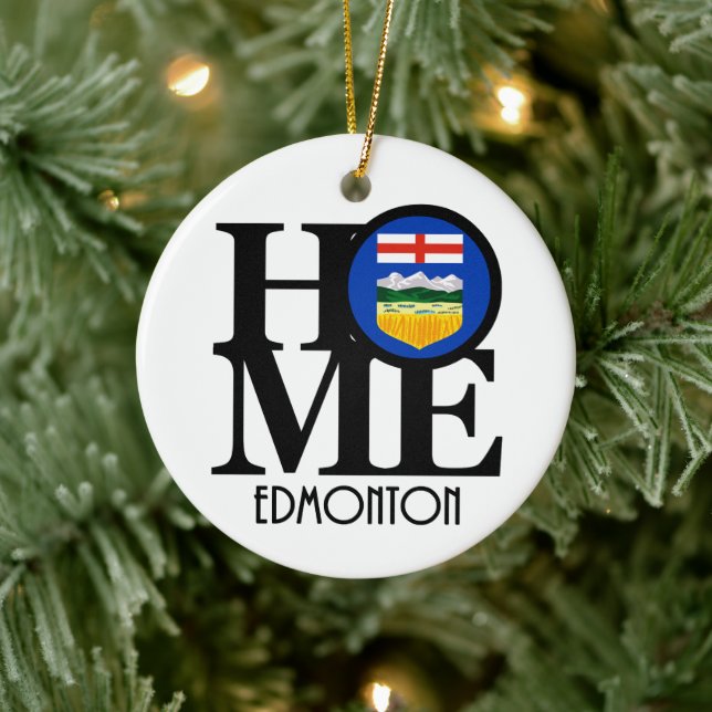 HOME Edmonton Alberta Ceramic Tree Decoration (Tree)