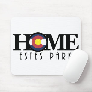 HOME Estes Park Colorado Mouse Mat