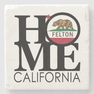 HOME Felton California Stone Coaster