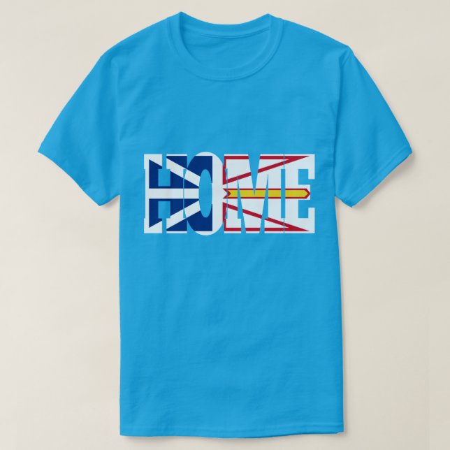 Home Flag on Dark Shirt (Newfoundland) (Design Front)