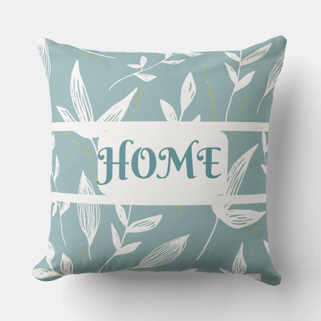 HOME Floral Cushion (Front)