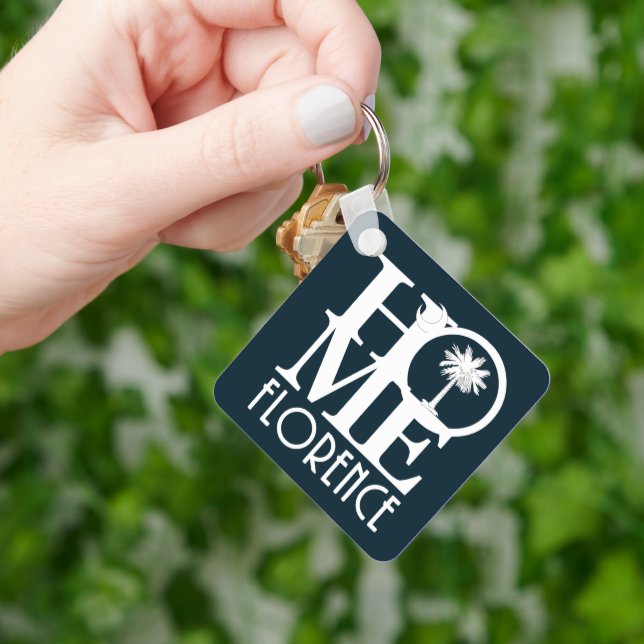 Home Florence, South Carolina  Key Ring (Hand)