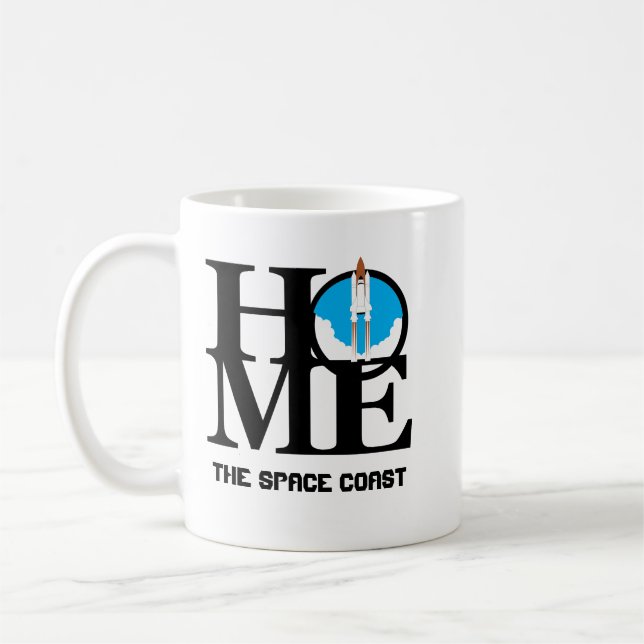 HOME Florida's Space Coast Coffee Mug (Left)