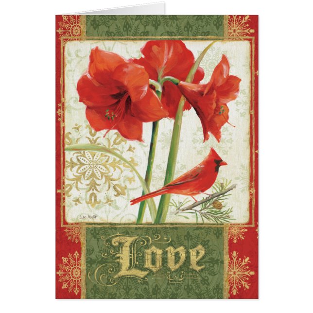Home for Christmas Amaryllis Love (Front)