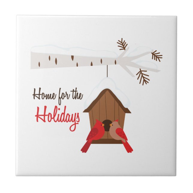 Home For Holidays Tile (Front)