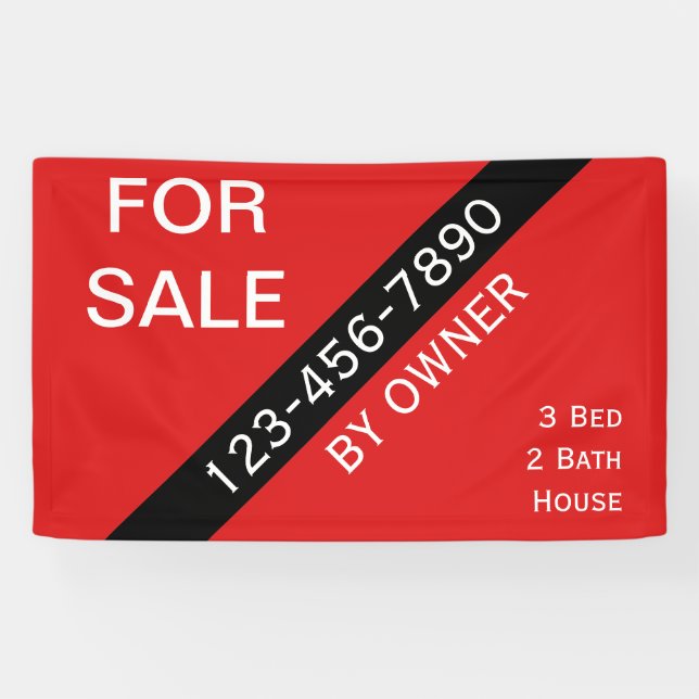 Home For Sale By Owner Banner (Horizontal)