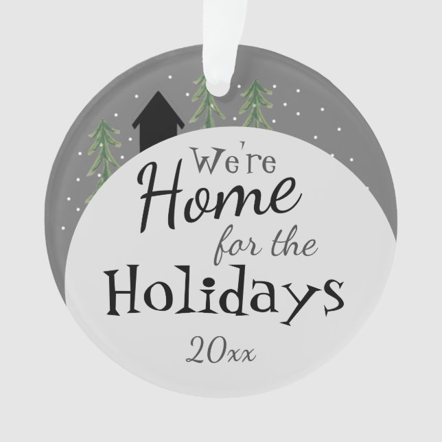 Home for the Holidays 2020 Ornament (Front)