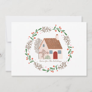 Home for the Holidays Christmas Holiday Card