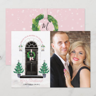 Home for the Holidays Christmas Photo Card
