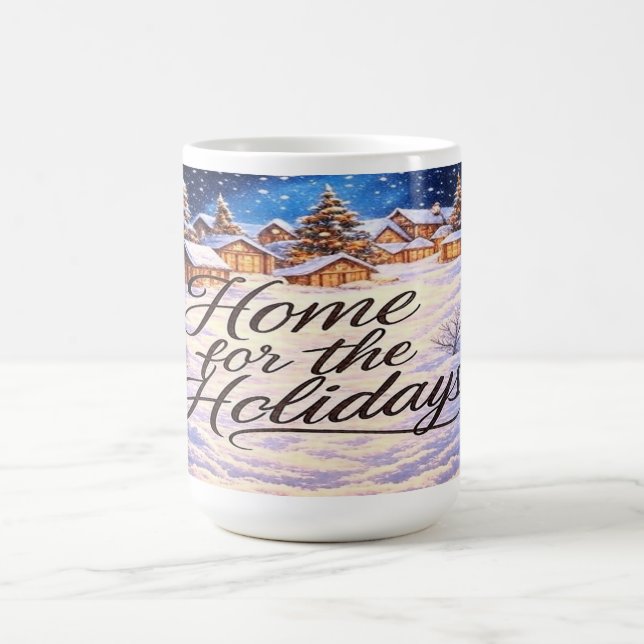 'Home for the Holidays' Coffee Mug (Center)