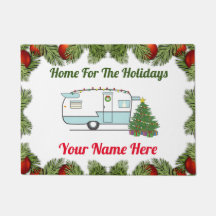 Home For The Holidays Doormat