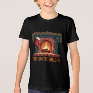 Home for the Holidays: Enjoy Christmas warmth Tri-Blend Shirt