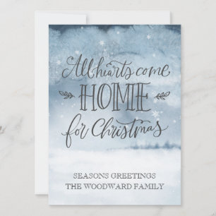 Home For The Holidays Holiday Card