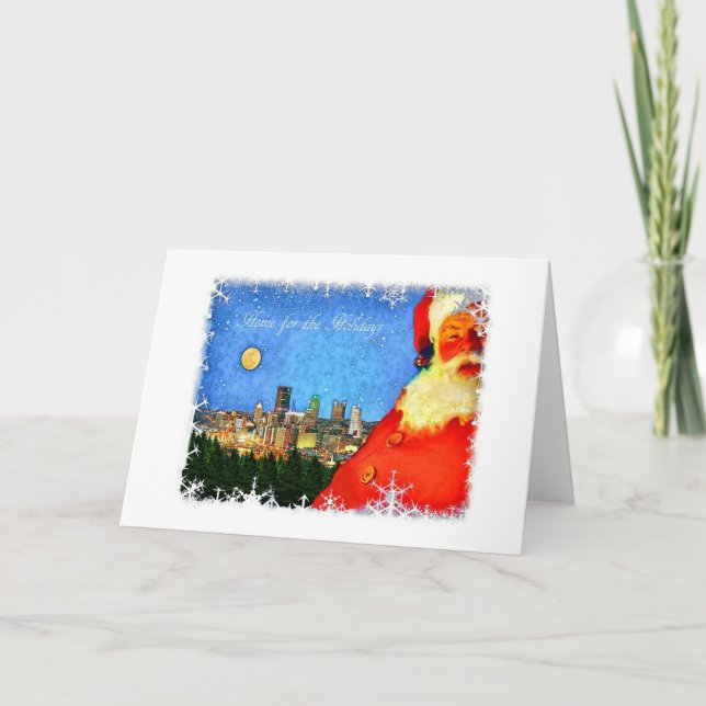 "Home for the Holidays in Pittsburgh" Card (Front)