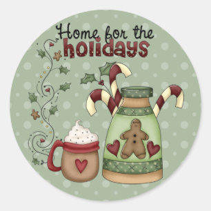 Home for the Holidays Stickers