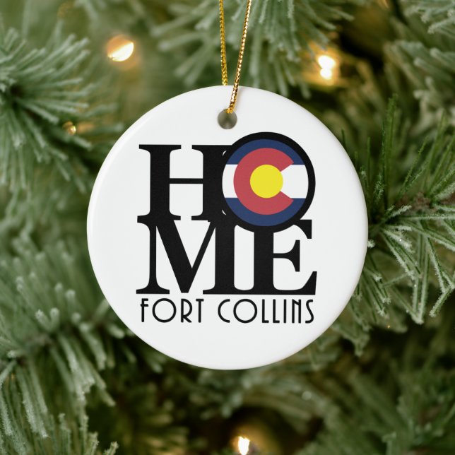 HOME Fort Collins Ceramic Tree Decoration (Tree)