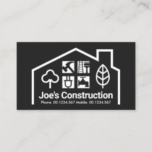 Home Frame Tools Window Landscape Business Card