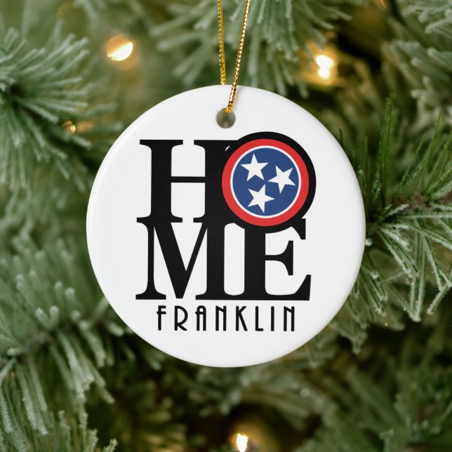 HOME Franklin Tennessee Ceramic Tree Decoration (Tree)