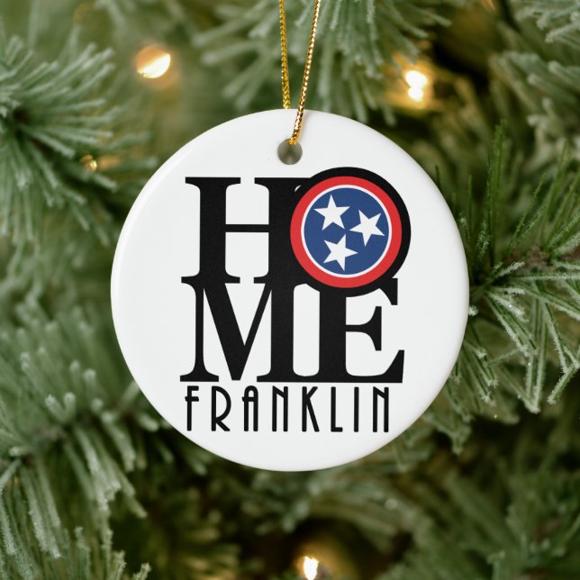 HOME Franklin Tennessee Ceramic Tree Decoration (Tree)