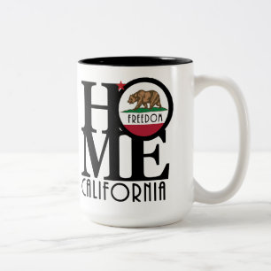 HOME Freedom California 15oz Two-Tone Coffee Mug