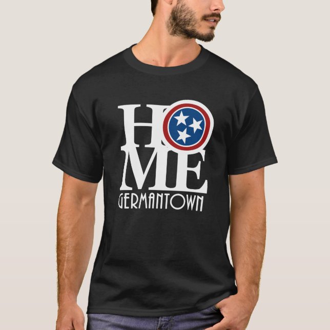 HOME Germantown Tennessee T-Shirt (Front)