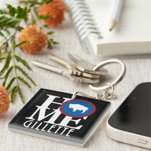 HOME Gillettte Wyoming Key Ring