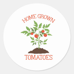 Home Grown Classic Round Sticker