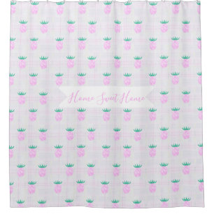 Home Grown Pineapples Shower Curtain