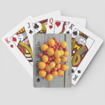 Home Grown Tomatoes Garden Classic Playing Cards