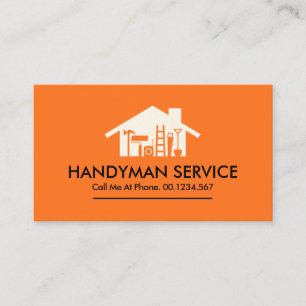 Home Handyman Repair Tools Business Card