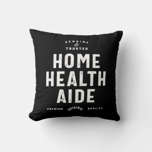 Home Health Aide Job Title Gift Cushion